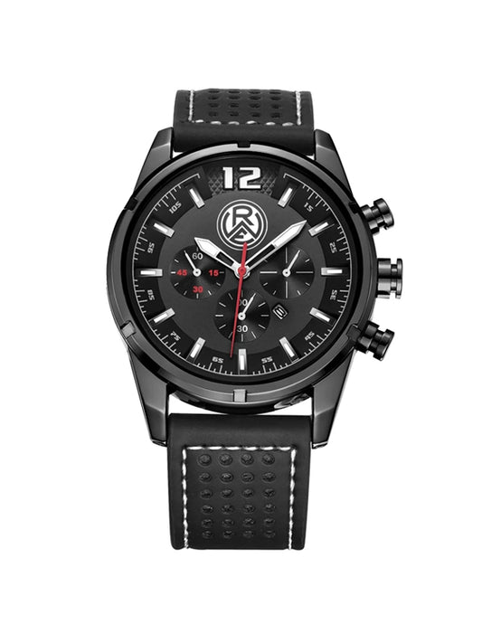 Armbanduhr "RWE" schwarz