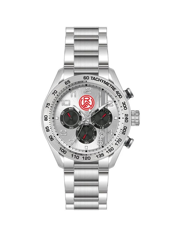 Armbanduhr "RWE" silber