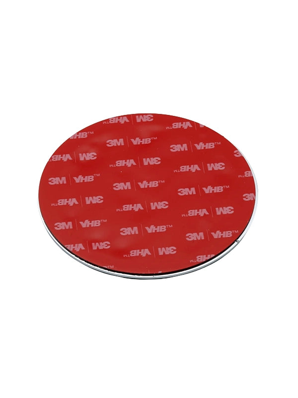 Aufkleber Chrom-Emblem groß