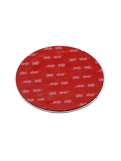 Aufkleber Chrom-Emblem groß