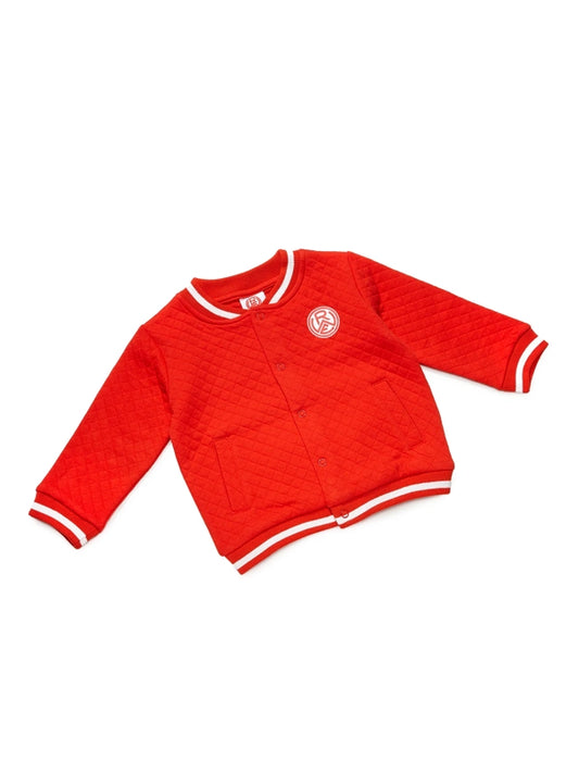 Baby Baseball Jacke "Step" rot