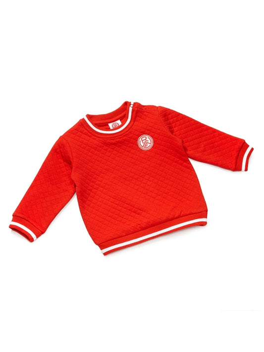 Baby Sweatshirt "Step" rot