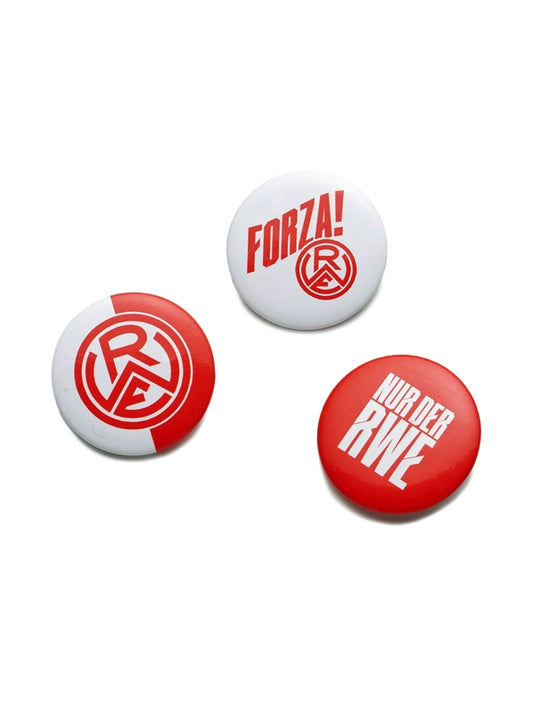 Button 3er Set "RWE"