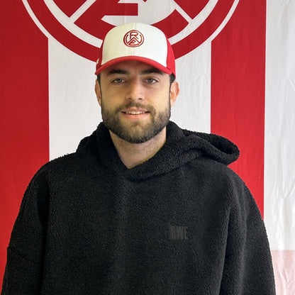 Cap "Logo" rot-weiss