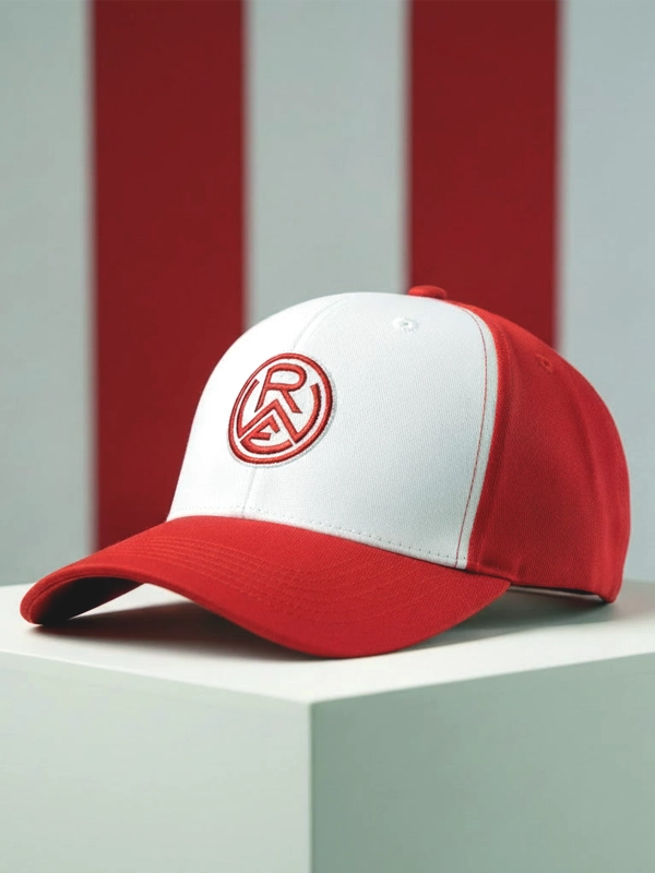 Cap "Logo" rot-weiss