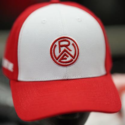 Cap "Logo" rot-weiss