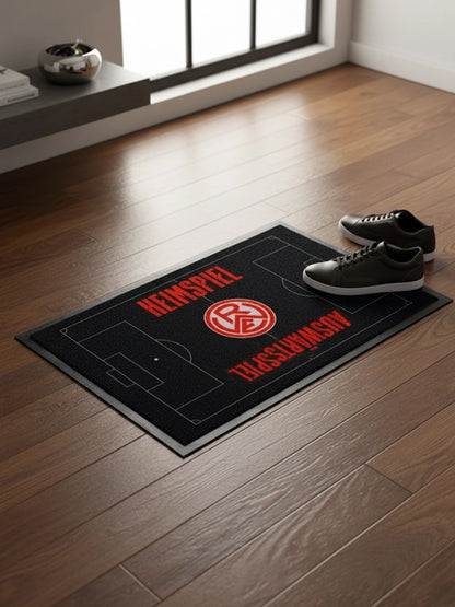 Fußmatte "Heimspiel-Auswärts"