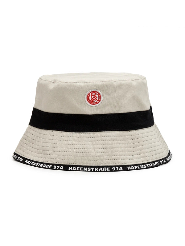 Fischerhut grau-schwarz