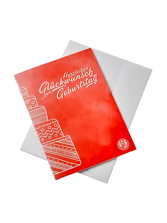 Geburtstagskarte "Torte"