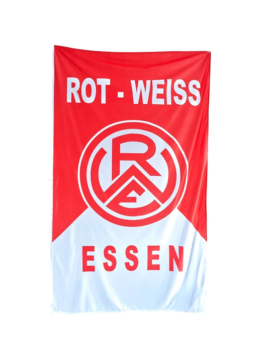 Hissfahne "Rot-Weiss Essen" 250cmx150cm