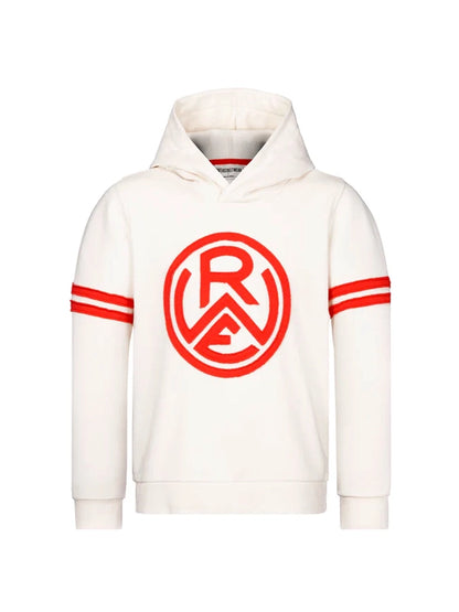 Hoodie "College" weiss-creme