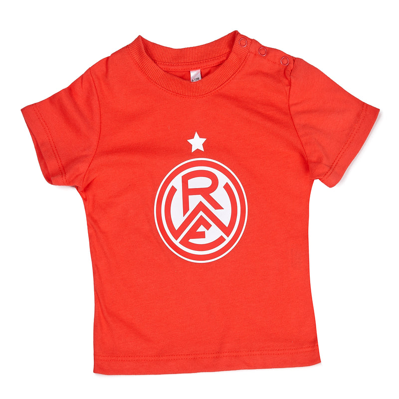 Baby T-Shirt "Logo" red