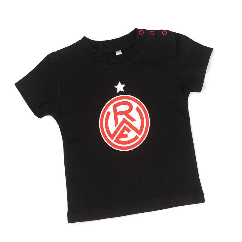 Baby T-Shirt "Logo" black