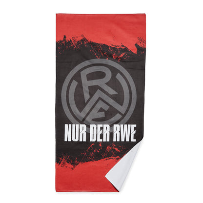 Strandtuch "RWE" schwarz