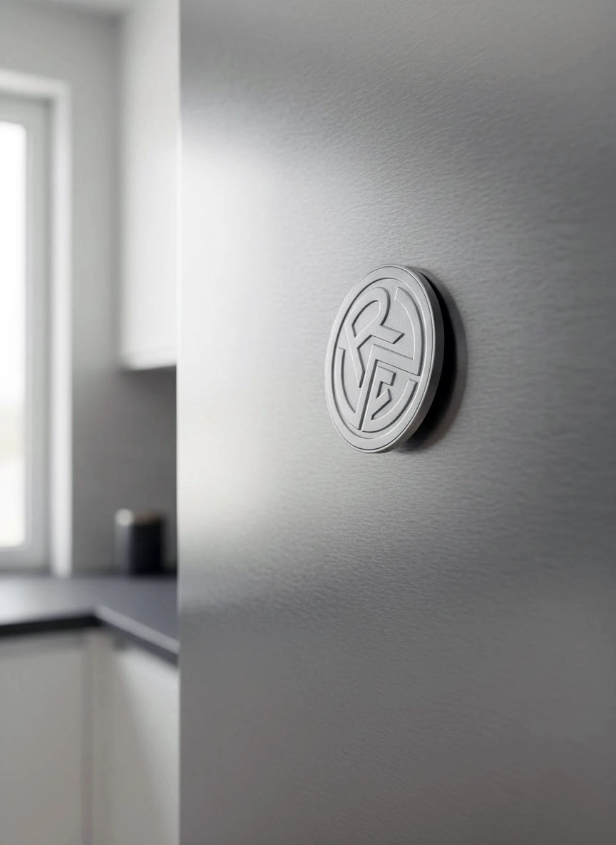 Magnet Logo "silber"