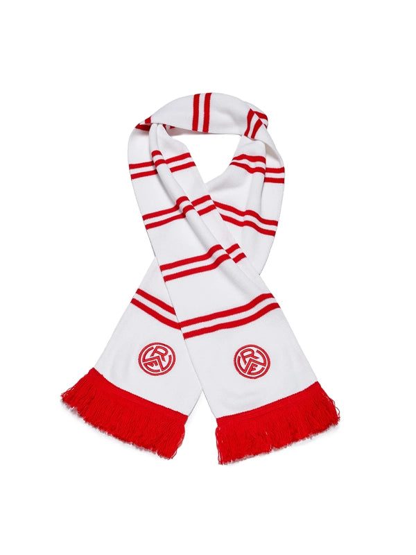 Schal "Streifen" weiss