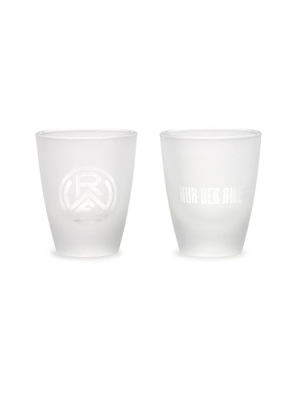 Schnapsglas 2er Set "NUR DER RWE"