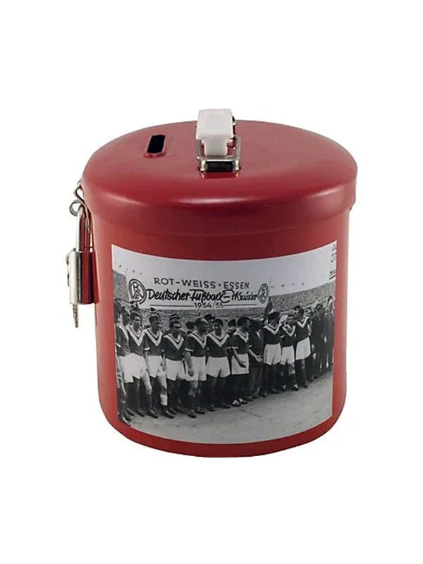 RWE-Spardose aus Blech