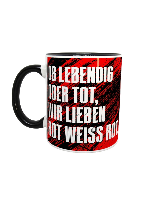 Tasse "Dem Oppa sein Becher" schwarz