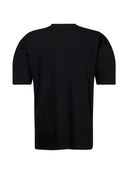 T-Shirt Oversize "beste Adresse" schwarz