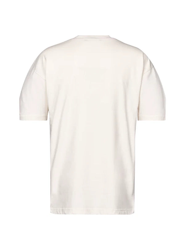 T-Shirt Oversize "Heimat" weiss-creme