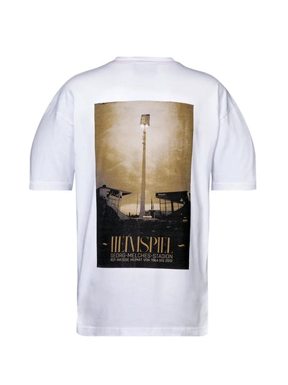T-Shirt Oversize "GMS" weiss