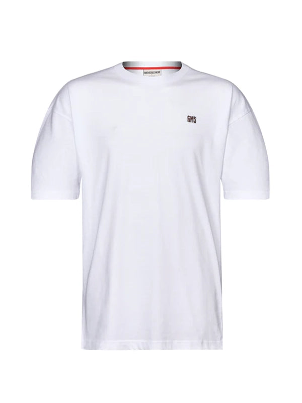 T-Shirt Oversize "GMS" weiss