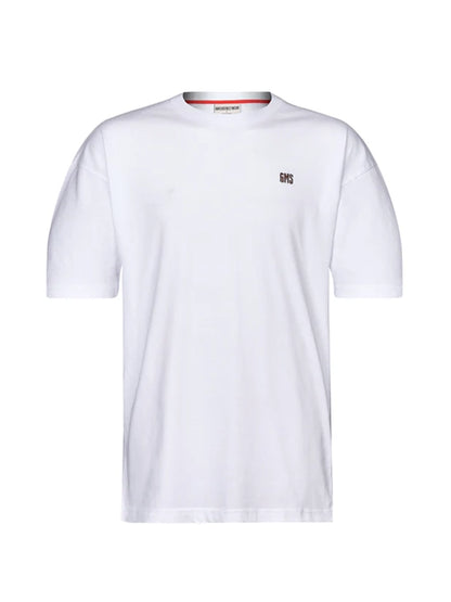 T-Shirt Oversize "GMS" weiss