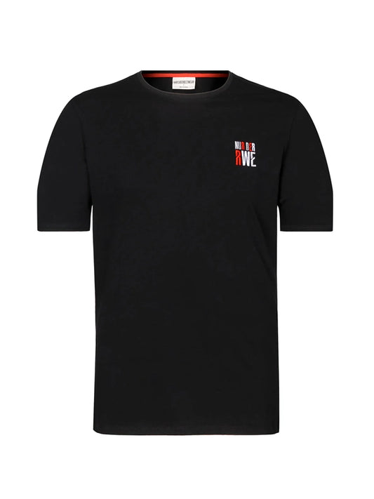 T-Shirt "NUR DER RWE" schwarz