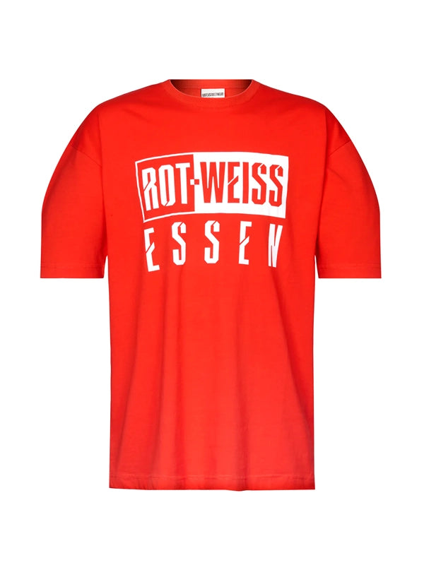 T-Shirt Oversize "Mono" rot