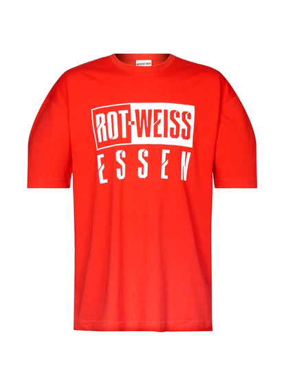 T-Shirt Oversize "Mono" rot