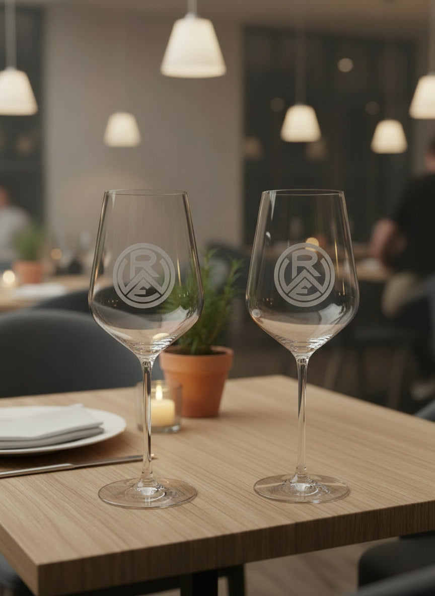 Weinglas 2er Set "Logo RWE"