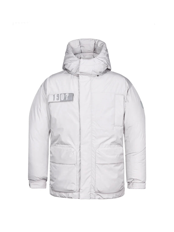 Winterjacke "Georg Melches" grau