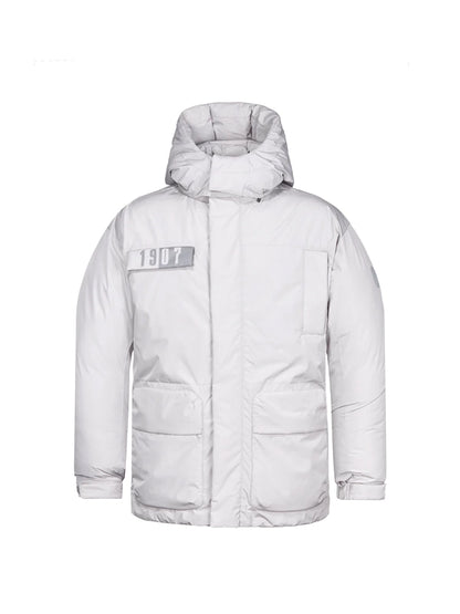 Winterjacke "Georg Melches" grau