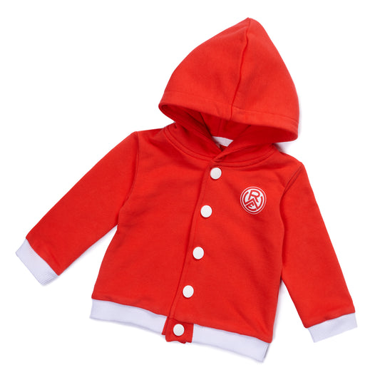 Baby Kapuzenjacke I "Adiole" red