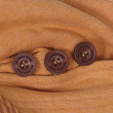 Mädels Hoodie II "Logo" brown