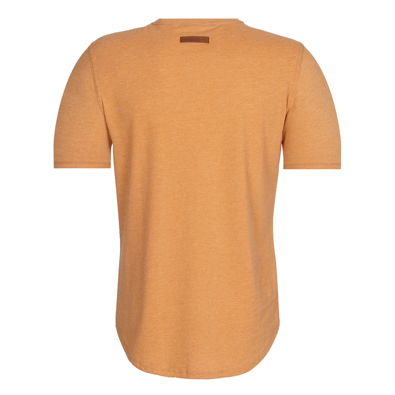 Kerle T-Shirt Long IV "Heimspielmacher" brown