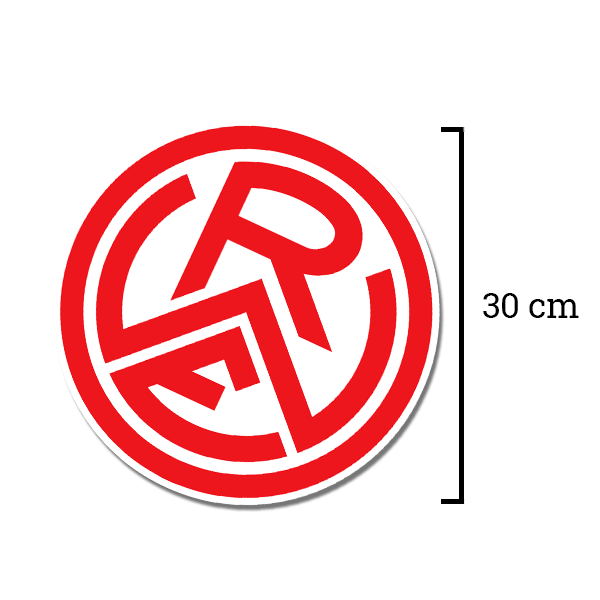 Aufkleber "Logo" 30cm