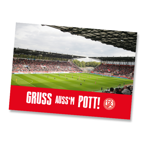 Postkarte "GRUSS AUSSM POTT!"